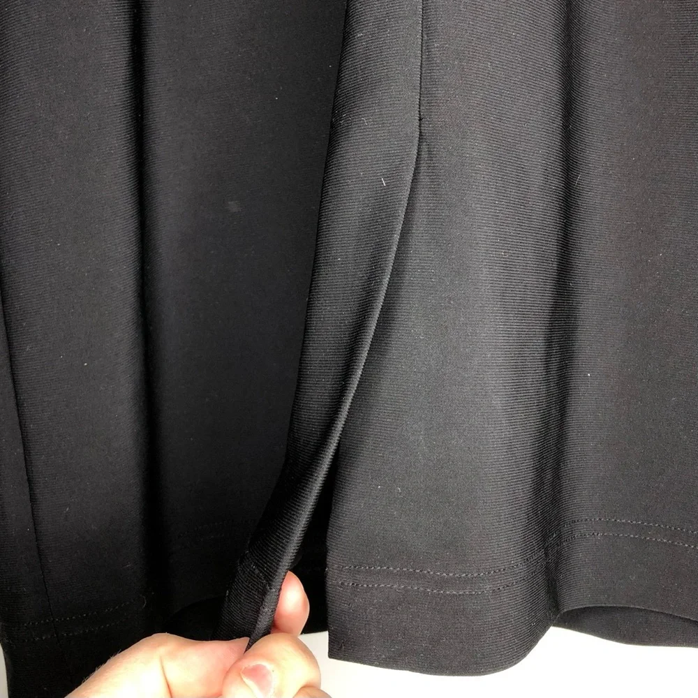 ADRIANNA PAPELL little black dress with decorative chest and back; size … - Picture 5 of 13